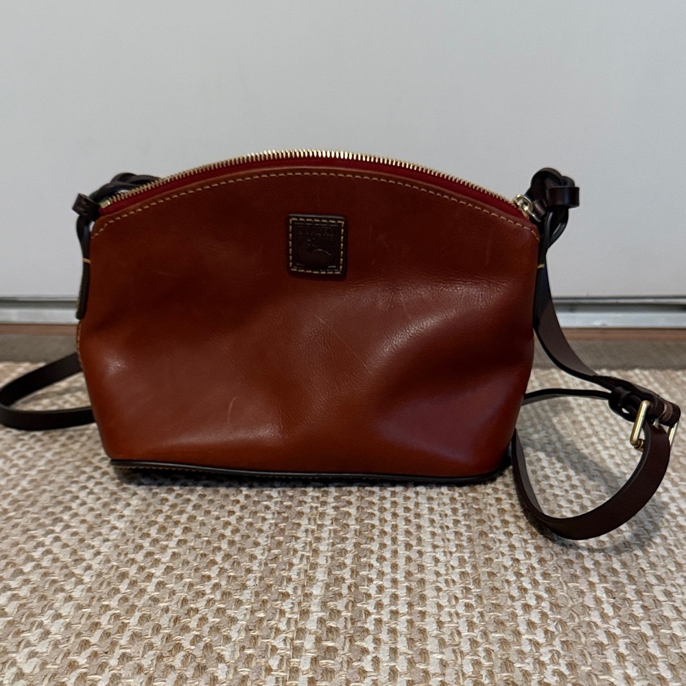 Dooney & Bourke Florentine Leather Penny Crossbody Bag